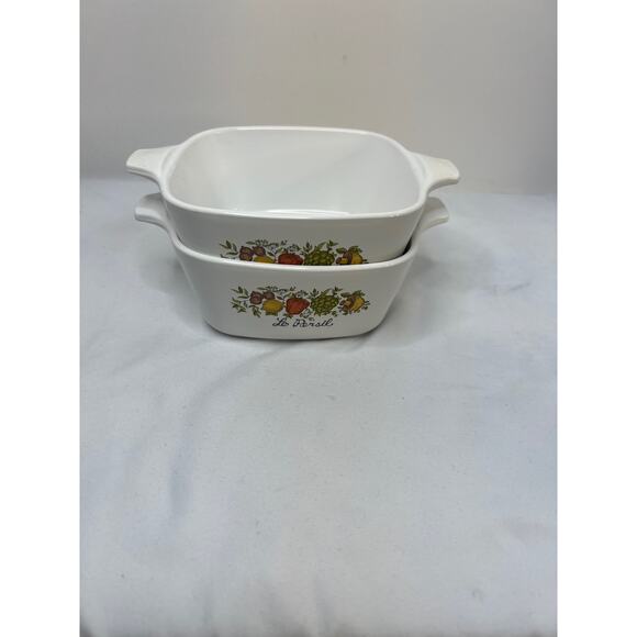 Vintage 1977 Corning Ware 2 3/4 Cup Spice of Life P-43-B Stamped - Picture 7 of 7